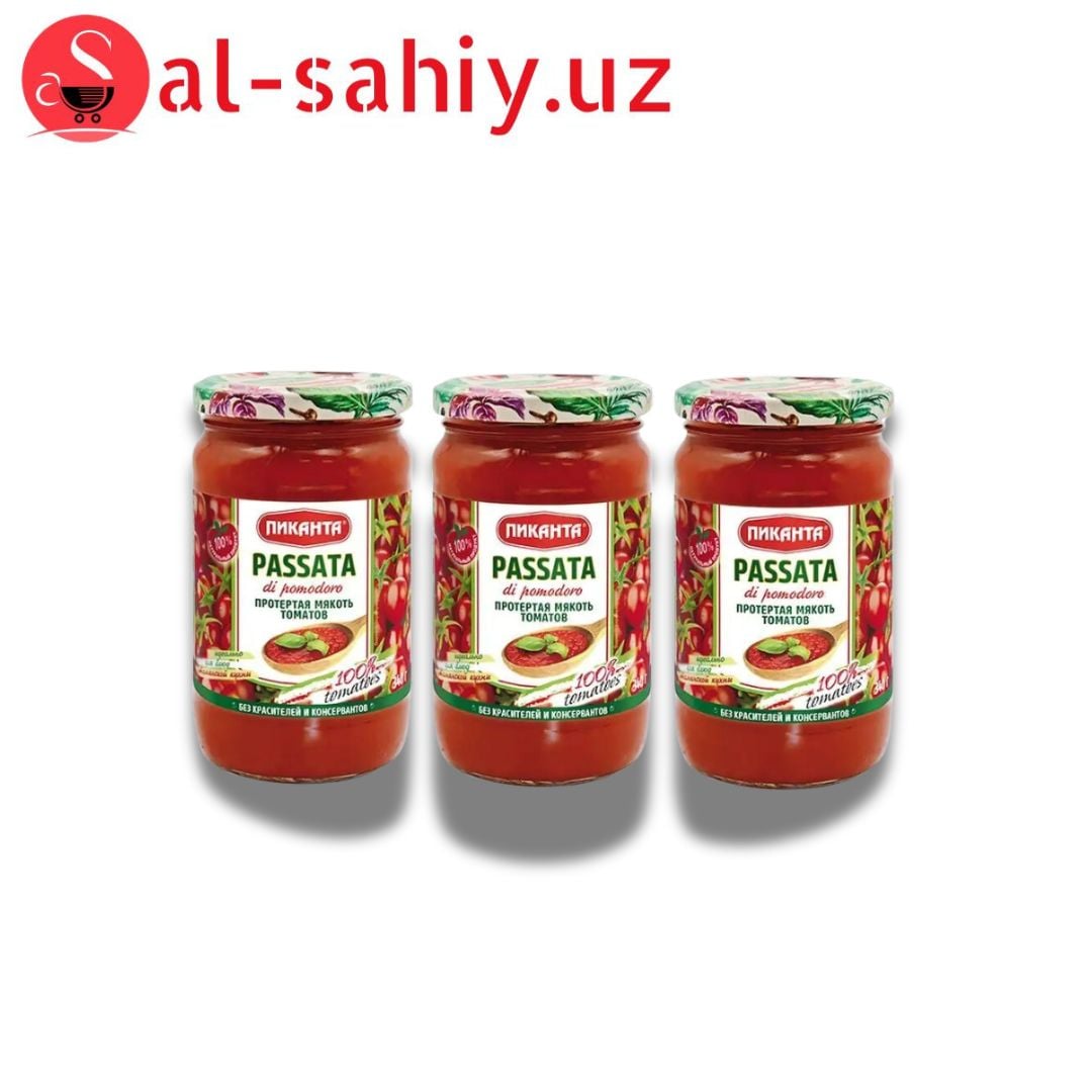 Passata di Pomodoro. Протертая мякоть томатов 3 л