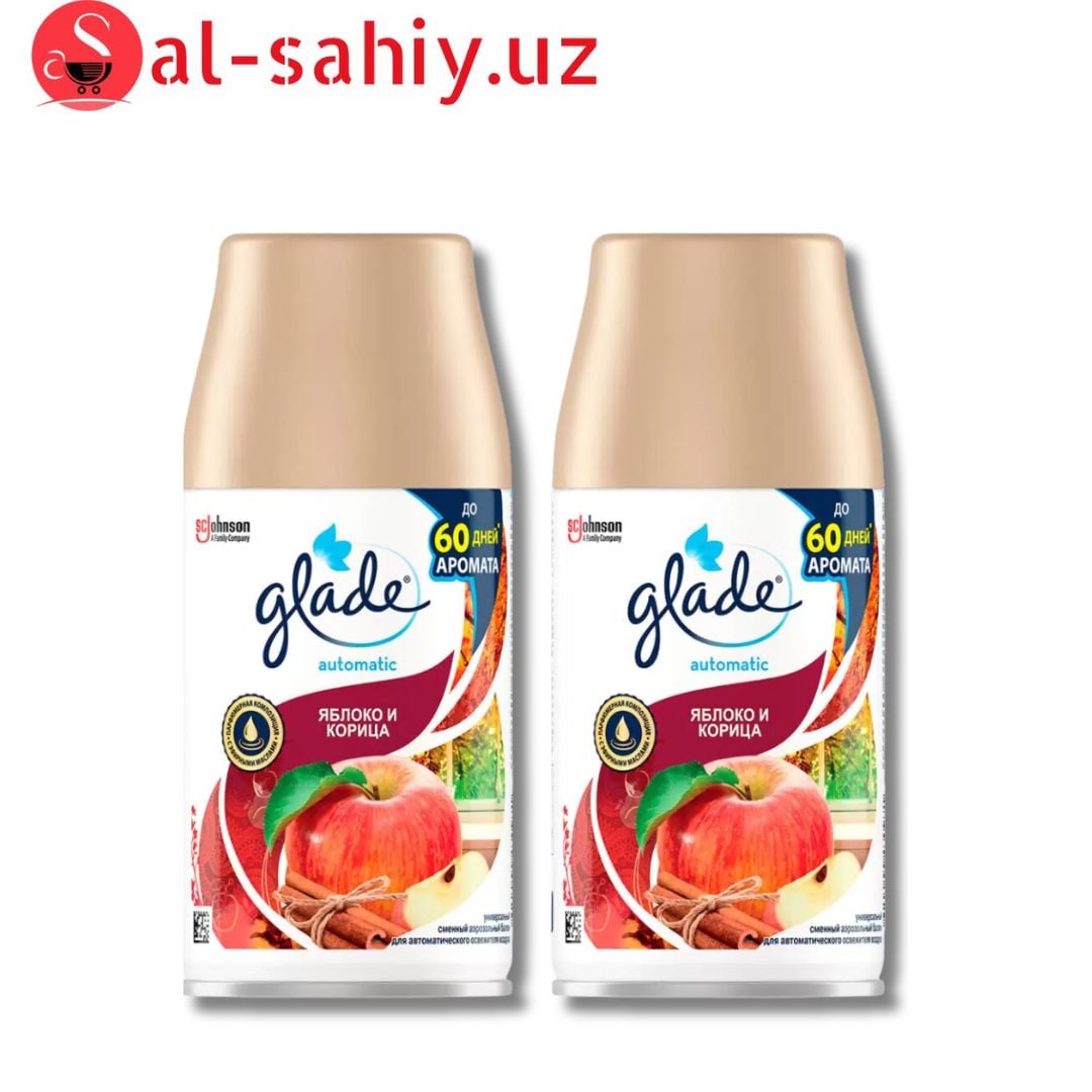 Glade Освежитель воздуха Automatic спрей Сменный баллон Яблоко 269мл