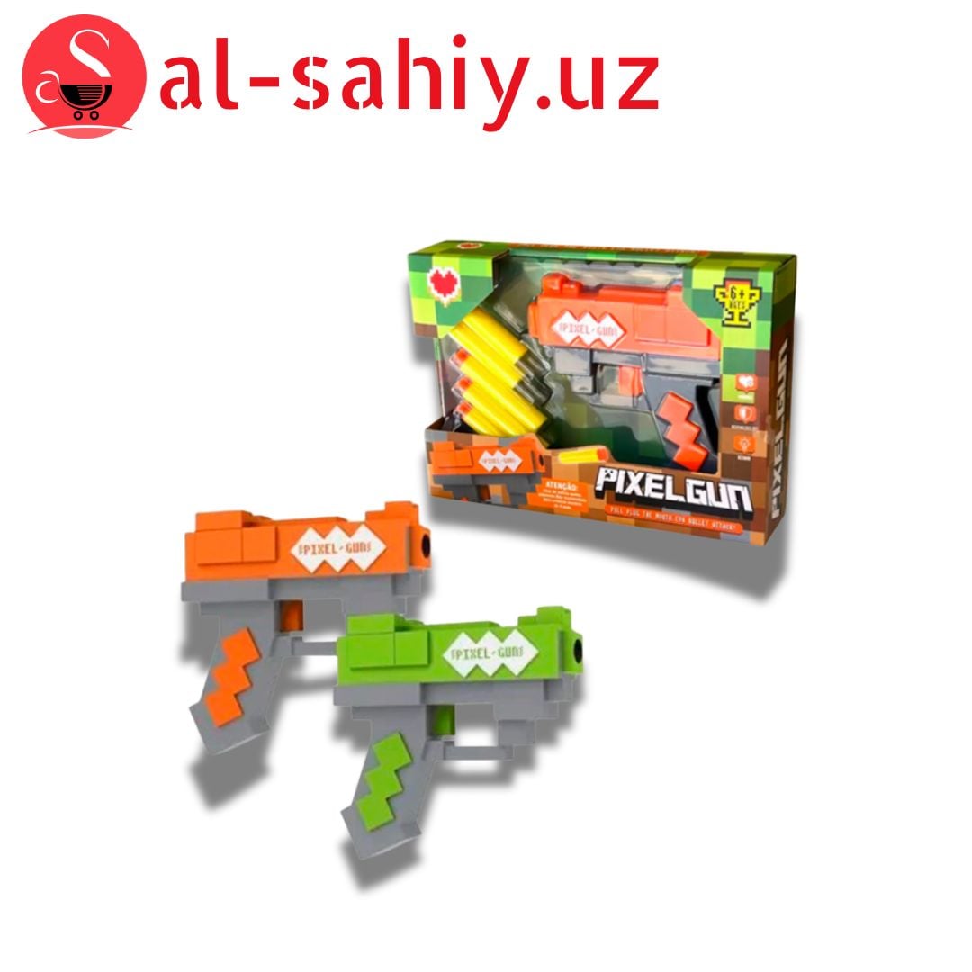 Игрушка Пистолет  PIXEL GUN №-828-2