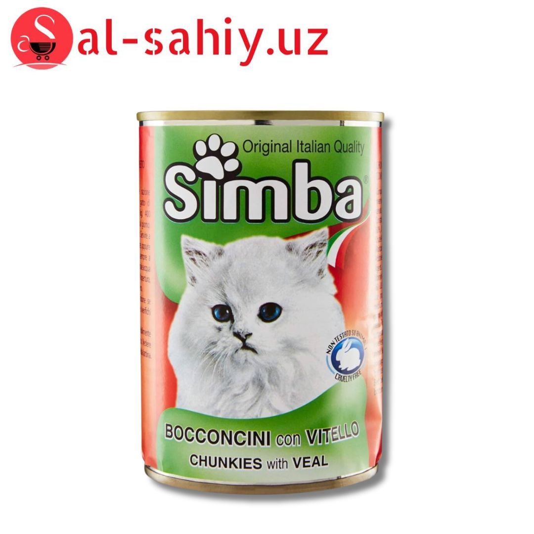Simba Bocconcini con Vitello per gatti 415 g