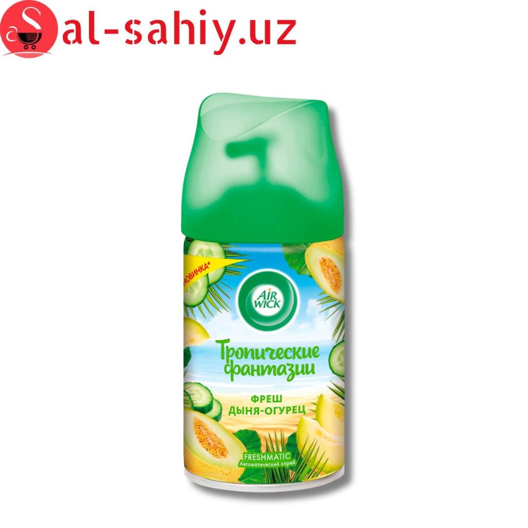 Освежитель воздуха Air Wick Fresh "Дыня, огурец", 250 мл
