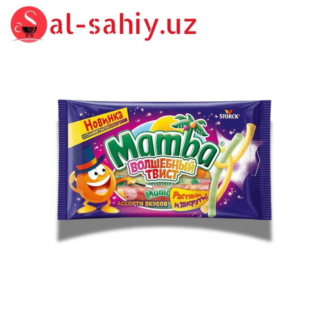 Жевательные конфеты Mamba Волшебный Твист 70 г