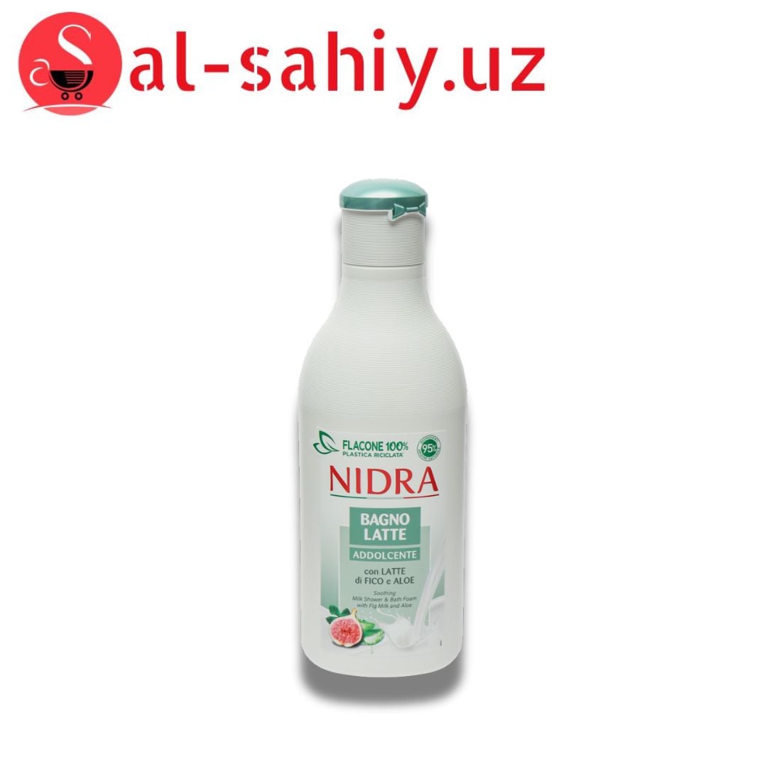 Пена-молочко для ванны Nidra Инжир и Aлоэ, 750 мл