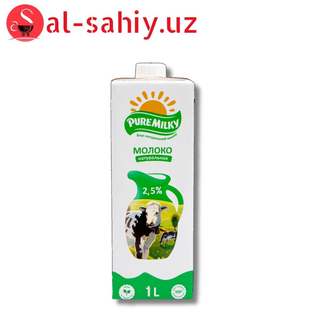 Молоко натуральное Pure milky 3.2% 1 л