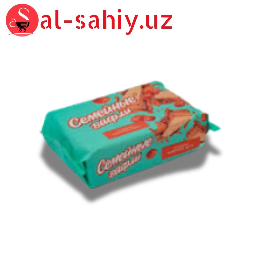 Семейные вафли со вкусам молочные ириса 240 гр