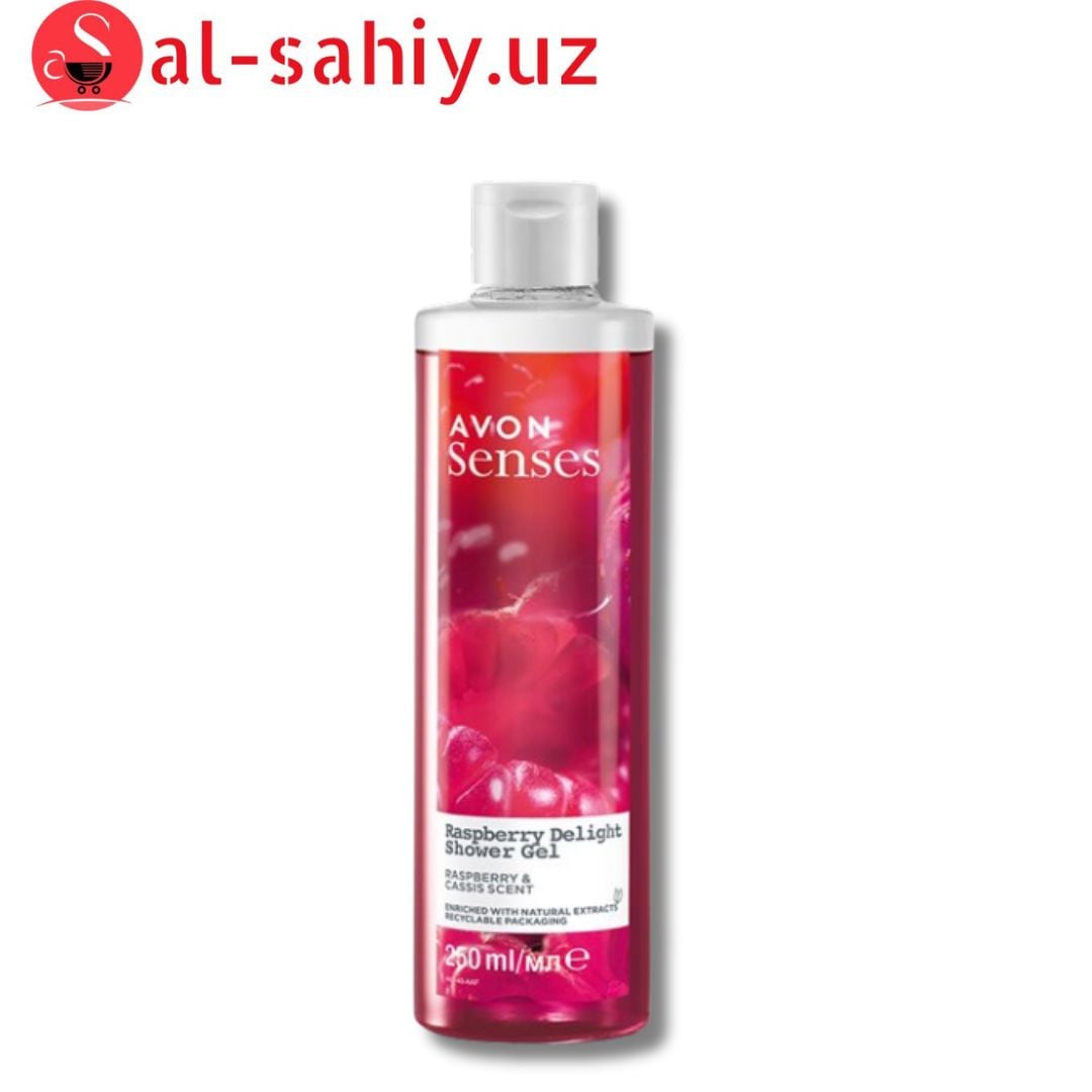Senses Avon гель для душа "Малиновое" 250мл