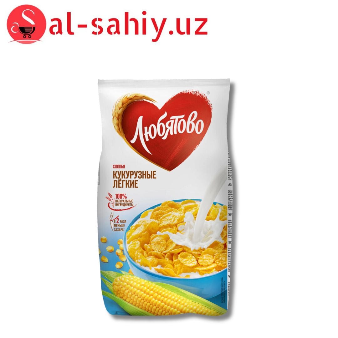 Хлопья кукурузные легкие  270 гр