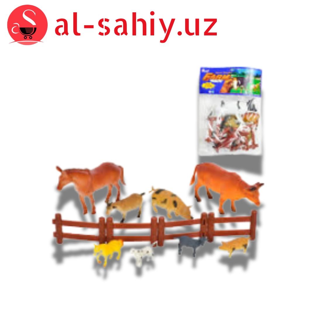 Игрушка набор животных Farm animals 640