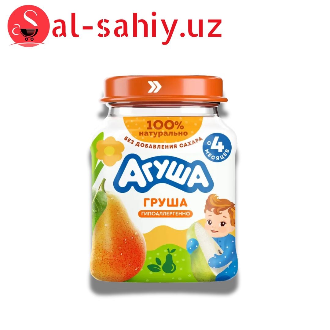 Пюре Агуша груша 100г с 4месяцев