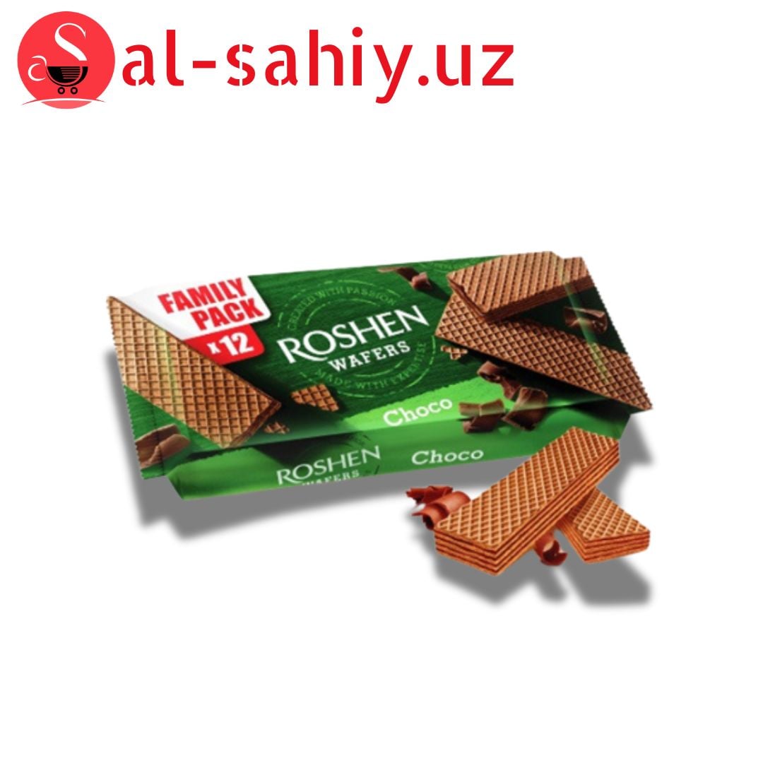 Вафли Roshen Wafers шоколад  ВКФ 216 гр