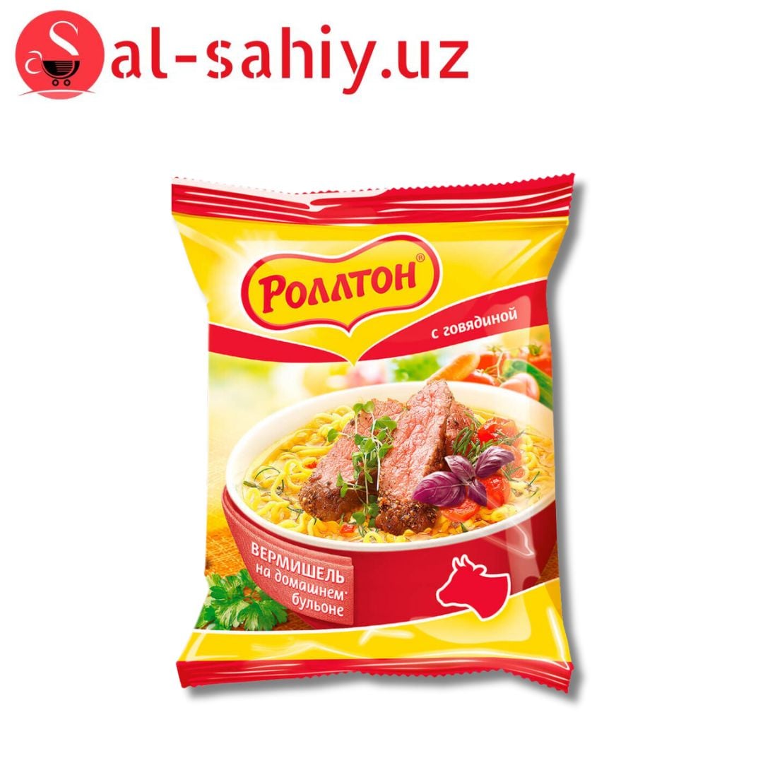 Роллтон  вкусом говядина 60гр