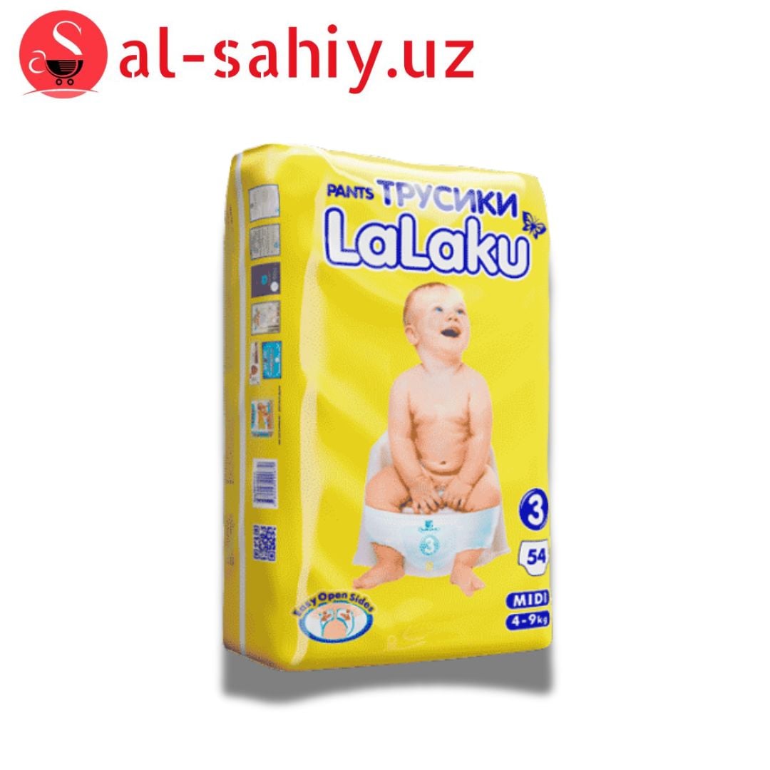 Памперс Lalaku 3 (54шт)