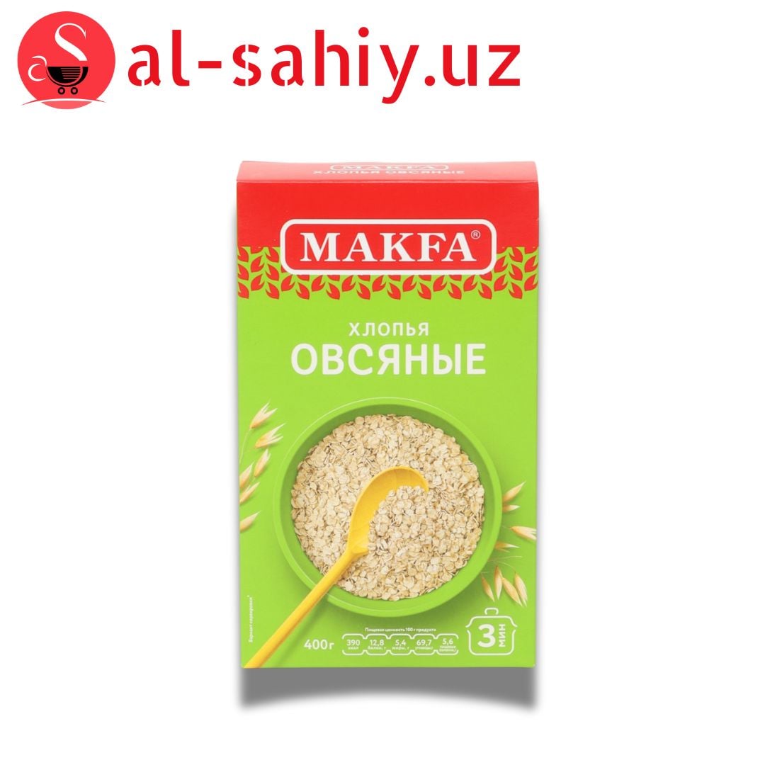 Хлопья овсяный 400гр