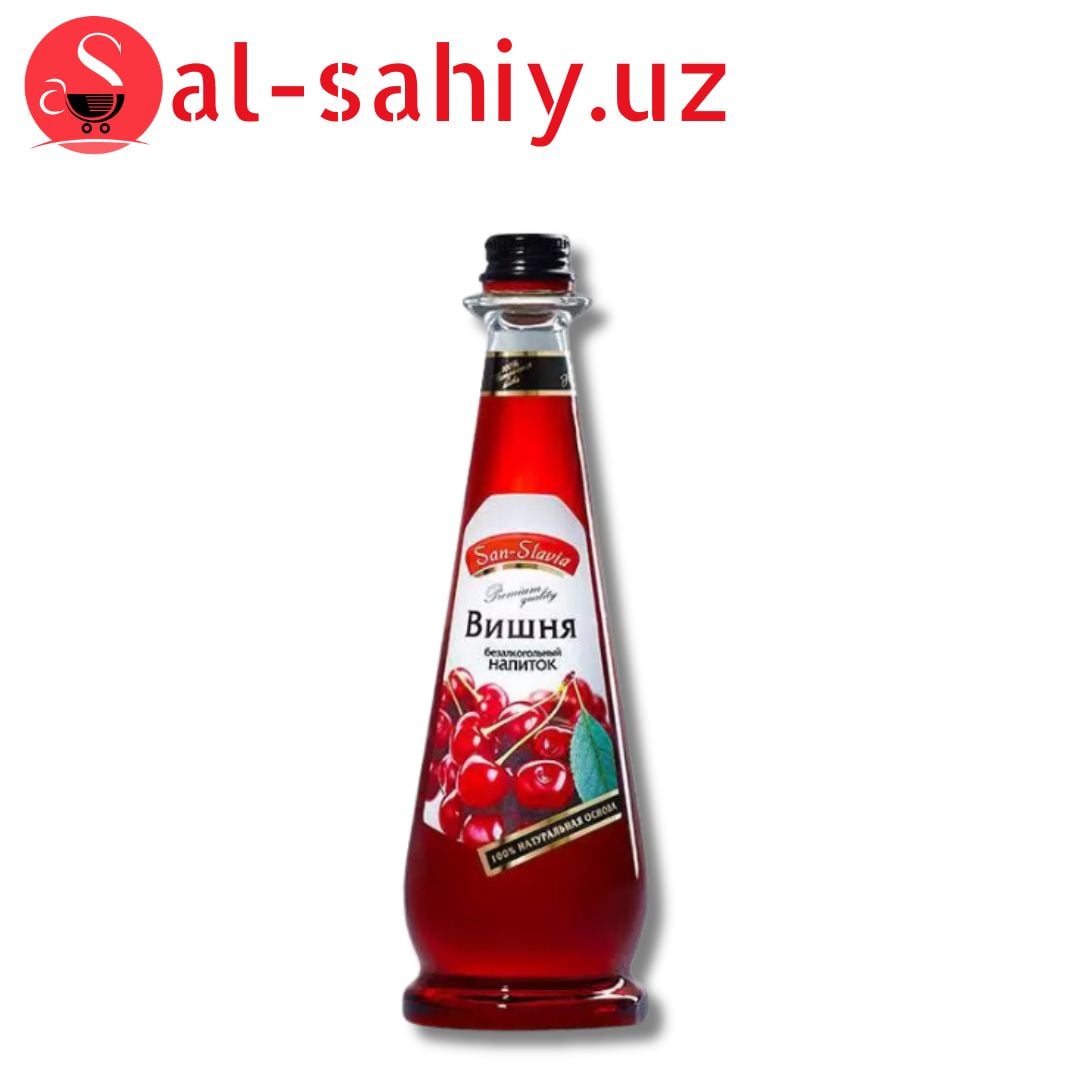 Безалкаголный напиток SAN-SLAVIA Вишня 0.5 L