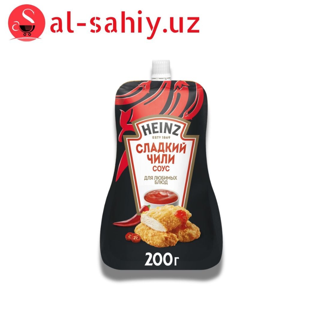 Соус "Heinz" сладкий чили  дой-пак 200гр