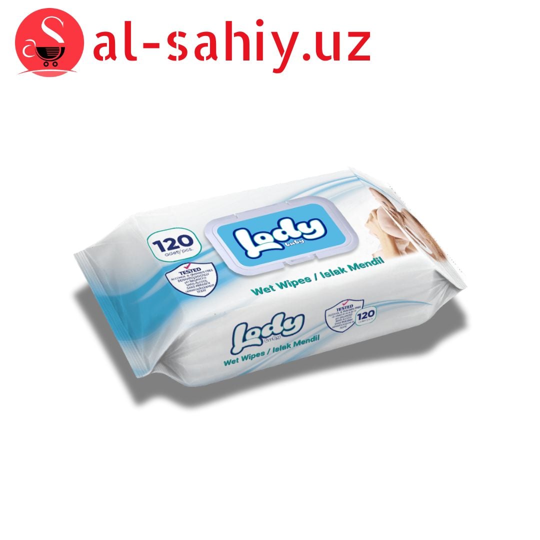 Влажные салфетки  120шт  LODY