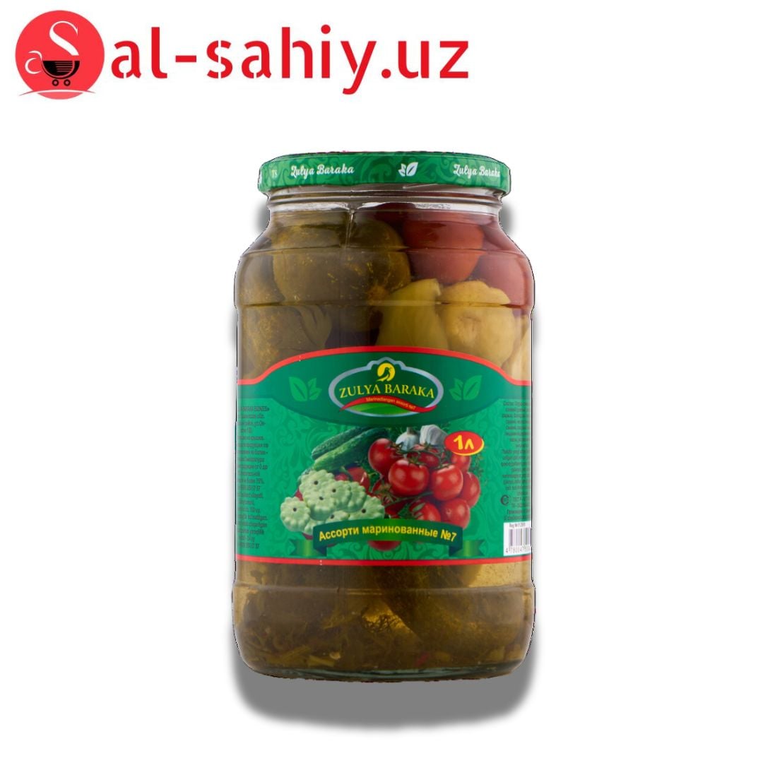 Ассарти  маринованные "ZULYA BARAKA" 1,8л