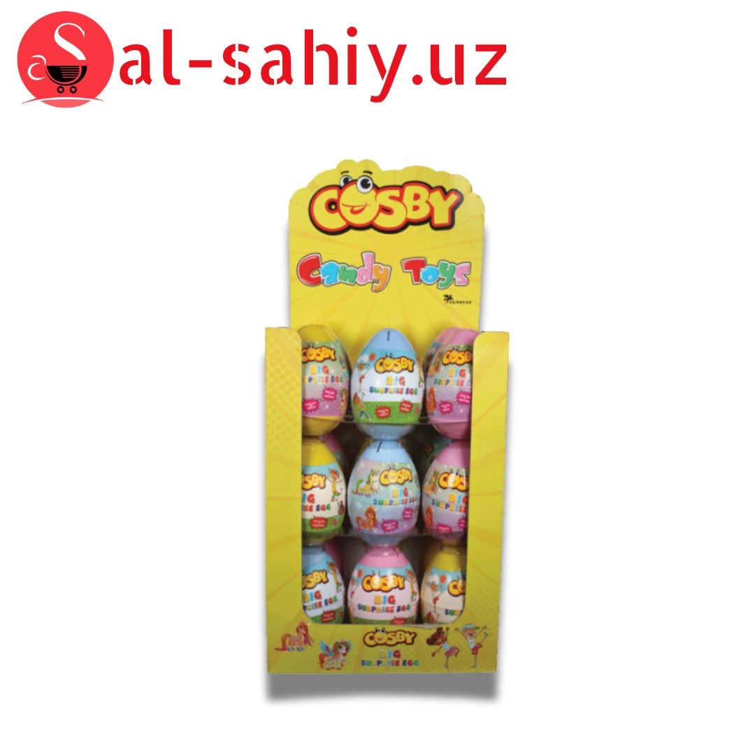 Игрушки Конфеты "COSBY BIG SURPRISE EGG"