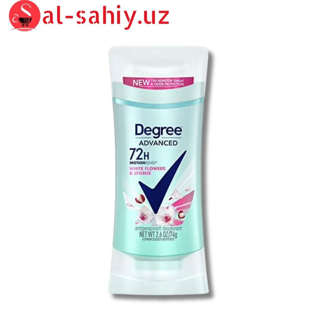 Degree Advanced Motionsense White Flowers & Lychee 72 Hour Antiperspirant & Deodorant - 2.6oz
