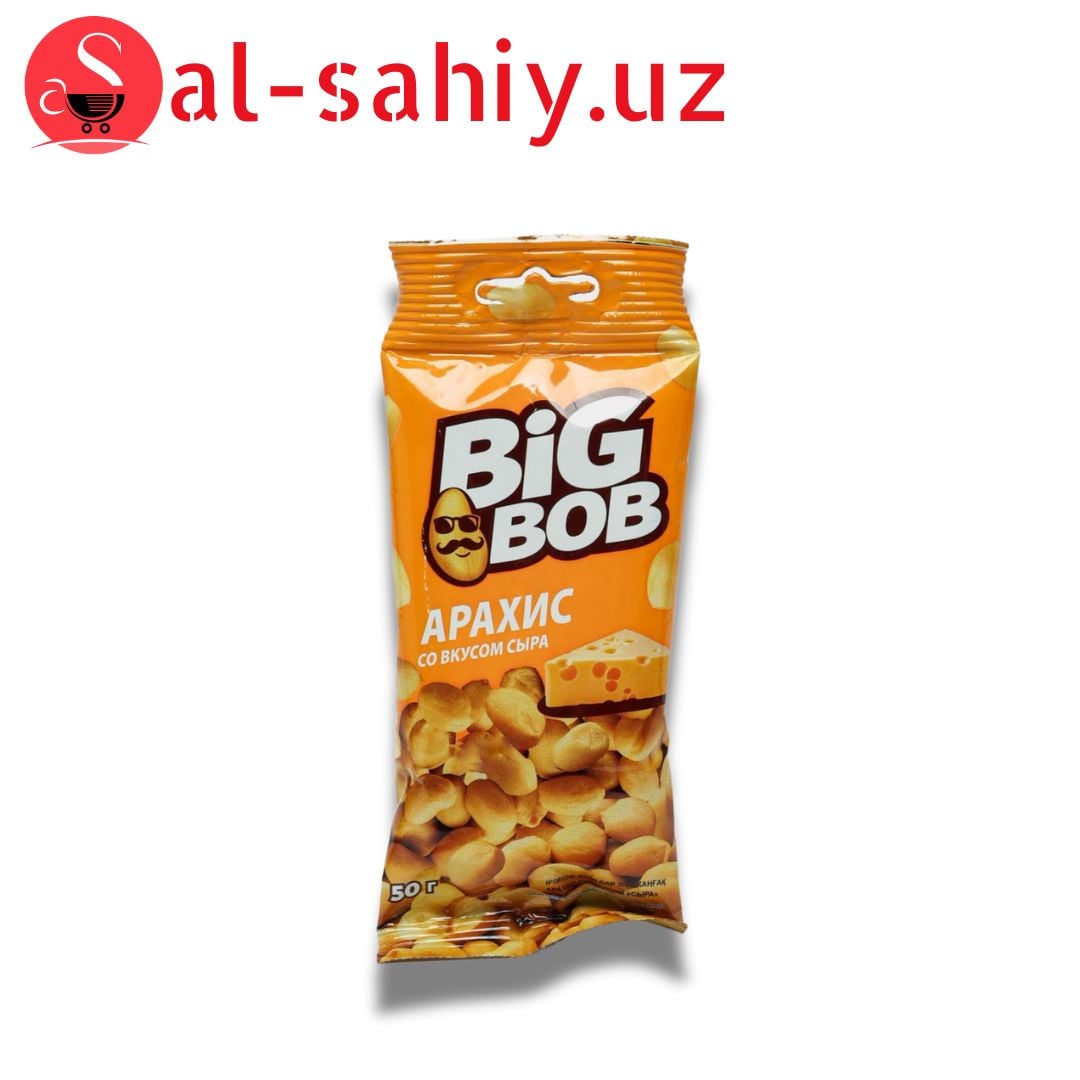 Арахис со вкусом сыра Big-Bob 50 гр