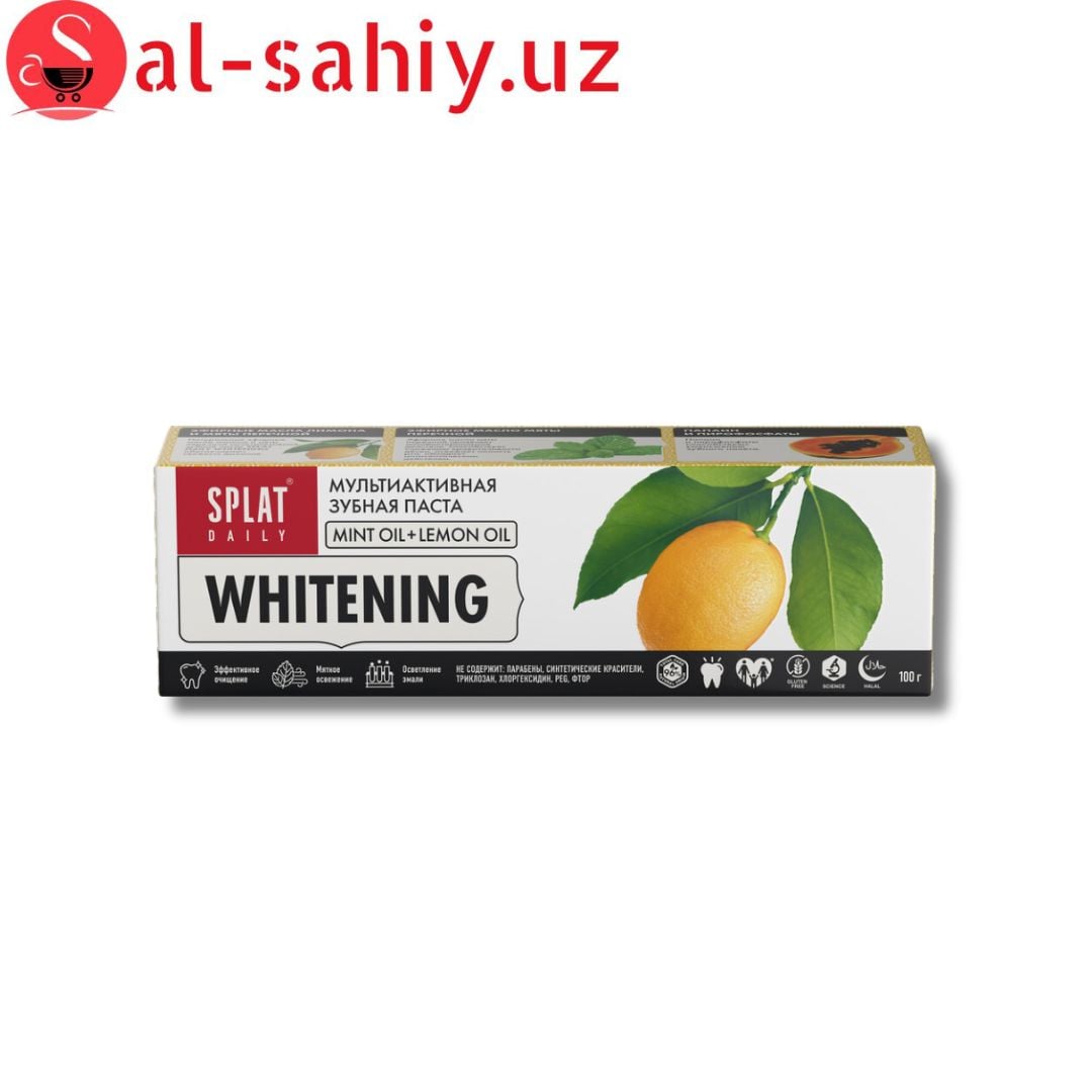 Splat Daily Зубная паста Whitening 100гр