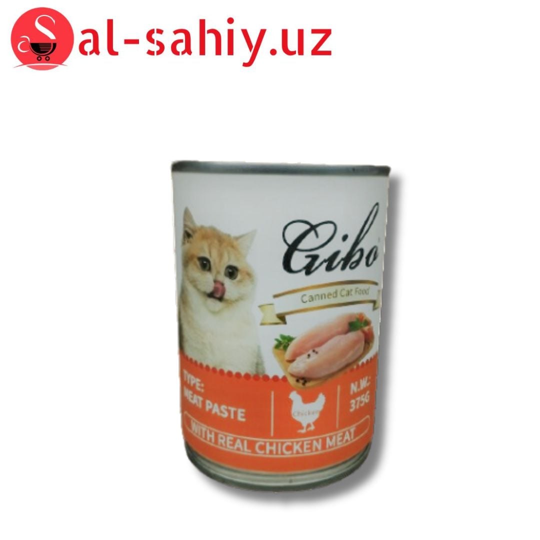 Консервы для кошек GIBA 375 гр