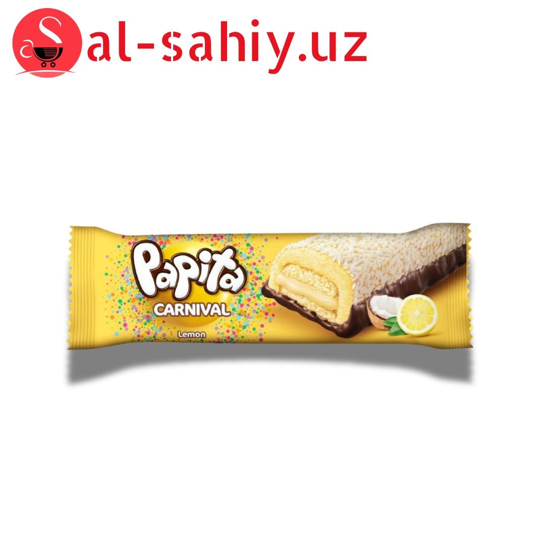 Papita carnival jemné pečivo a marshmallow 36g citron