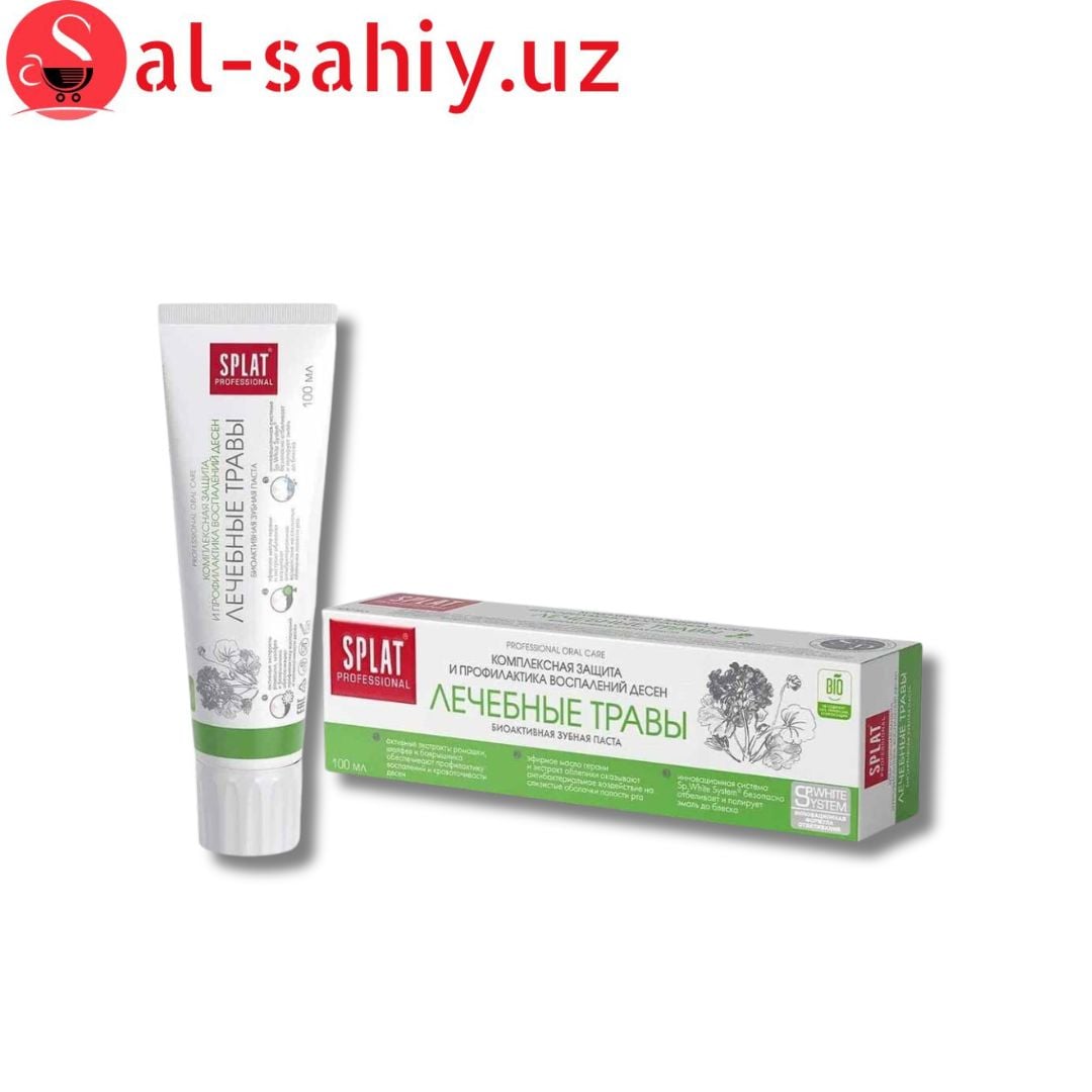 Splat PROFESSIONAL зубная паста ЛЕЧЕБНЫЕ ТРАВЫ 100гр