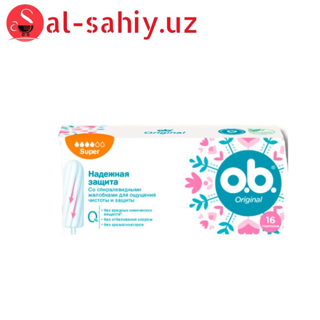 O.B. original Comfort  super тампоны 16шт