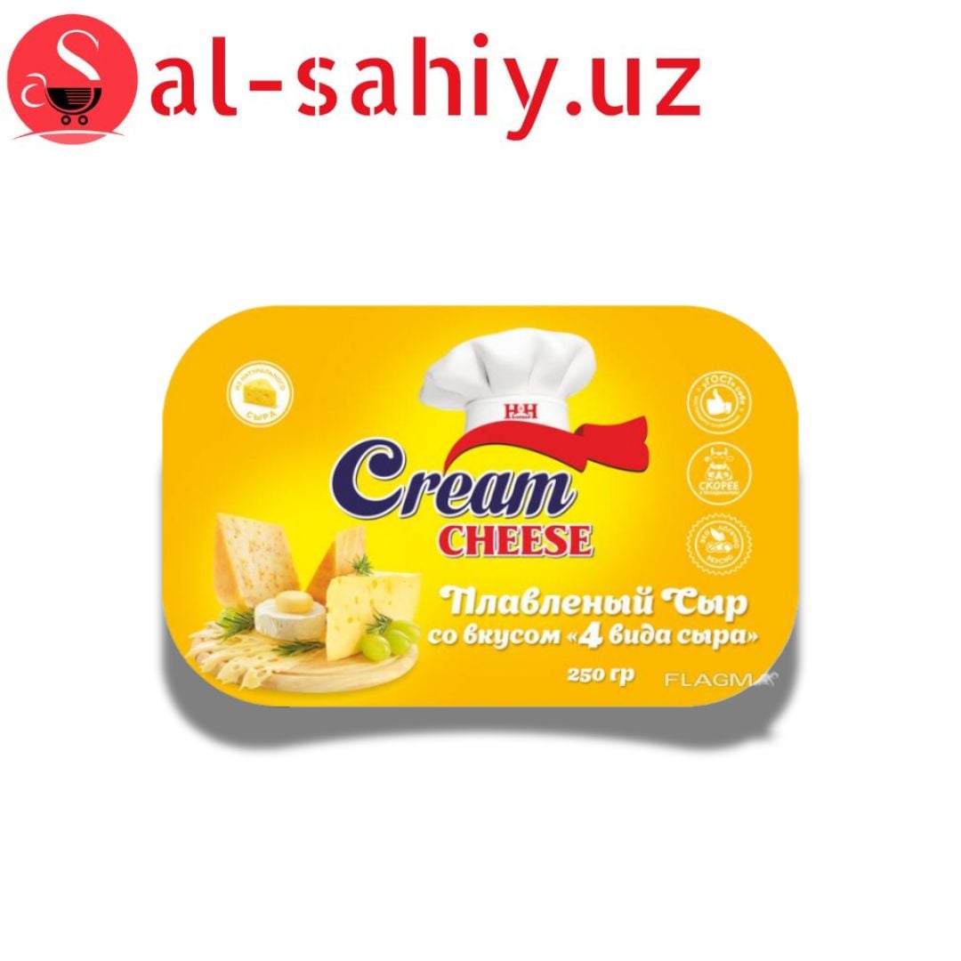Cream CHEESE со вкусом "4 вида сыра"  250гр