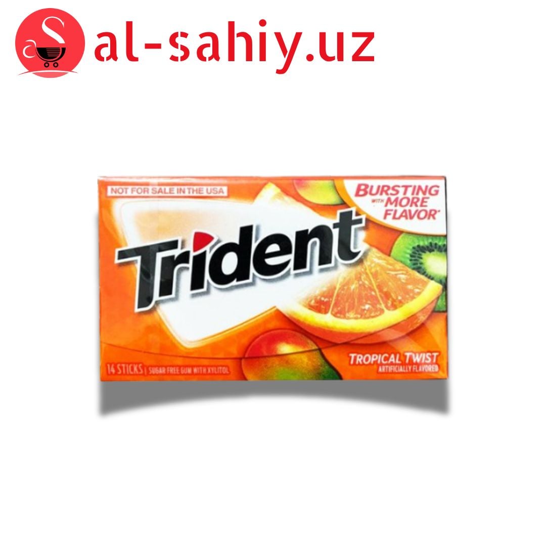 Жевательная резинка Trident TWIST 14 шт