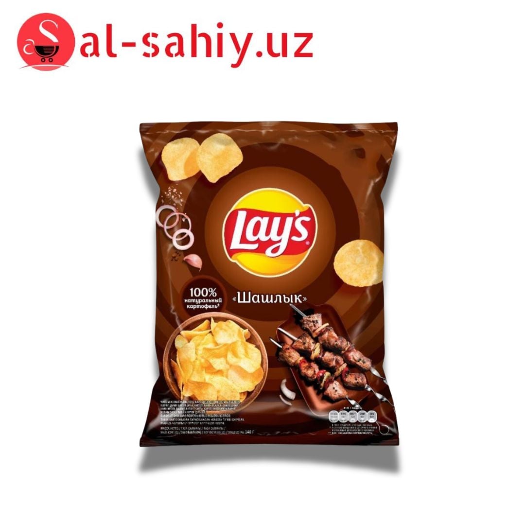 Новый Лейз со вкусом шашлык 140гр