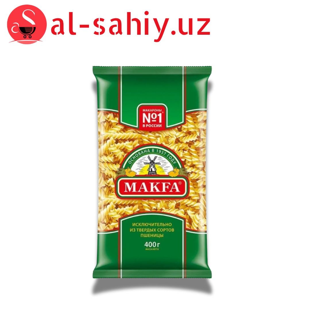 Макароны Цветные Спиральки 400гр