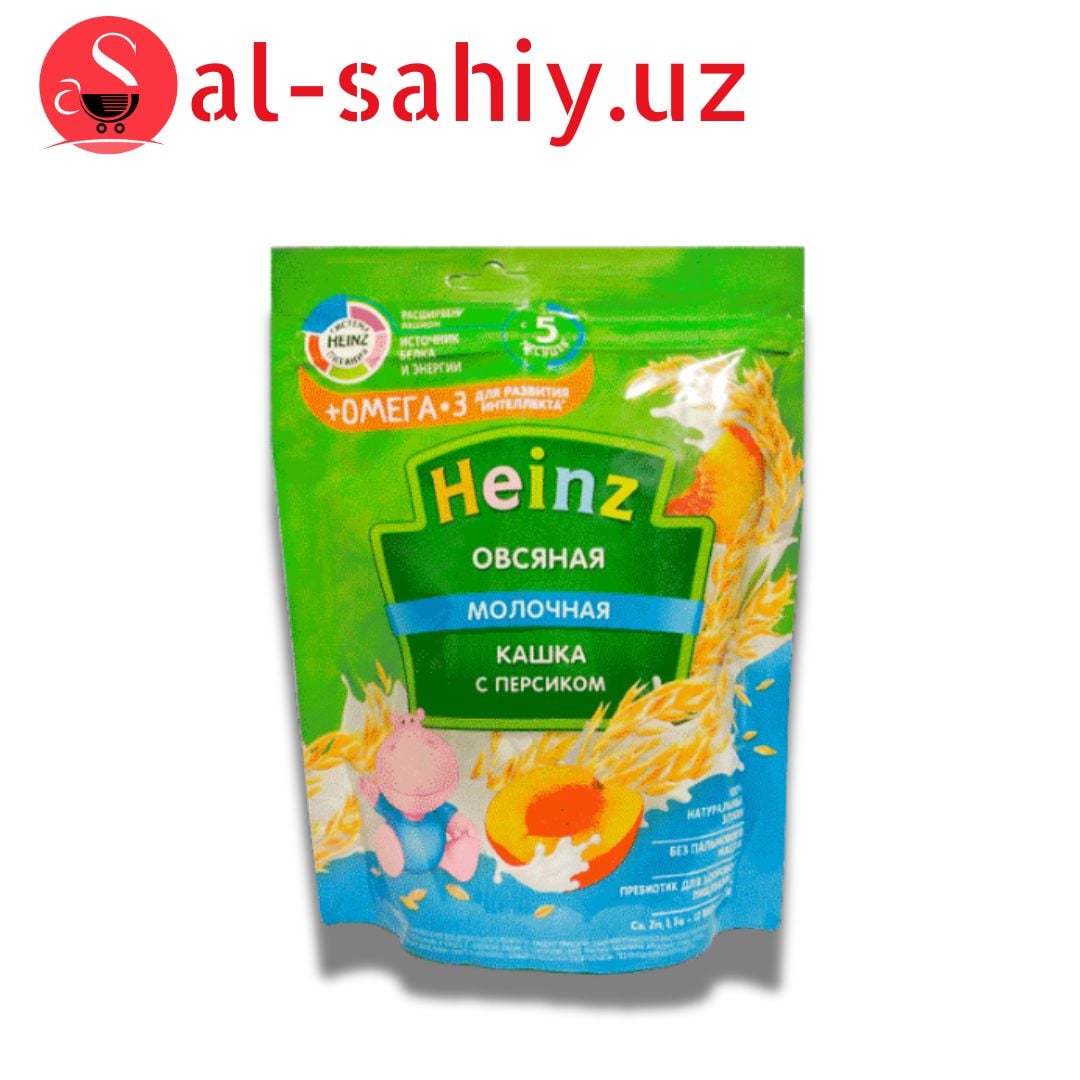 Овсяная каша Омега 3 с молоком и персиком 200г м\у