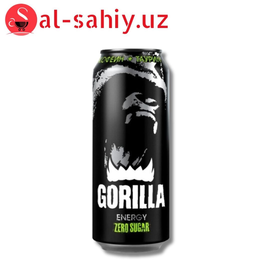 Напиток безалкогольный тонизирующий GORILLA ZERO SUGAR  0.45л