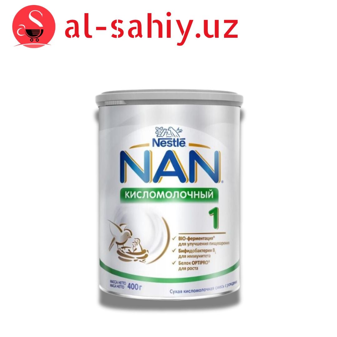 NAN каша 1 кисломолочный 400гр