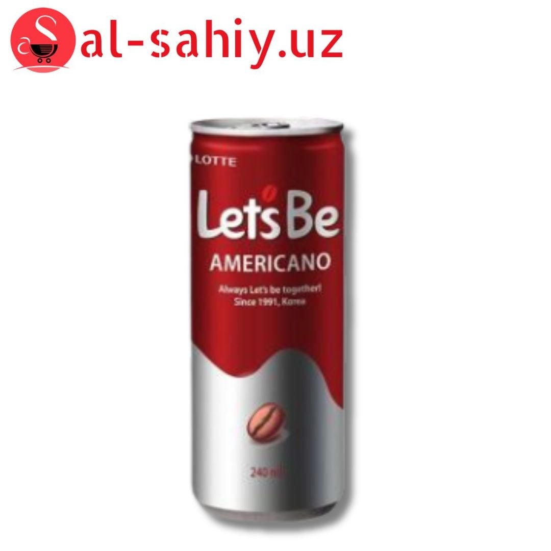 LOTTE Let's Be Americano 240мл ж/б