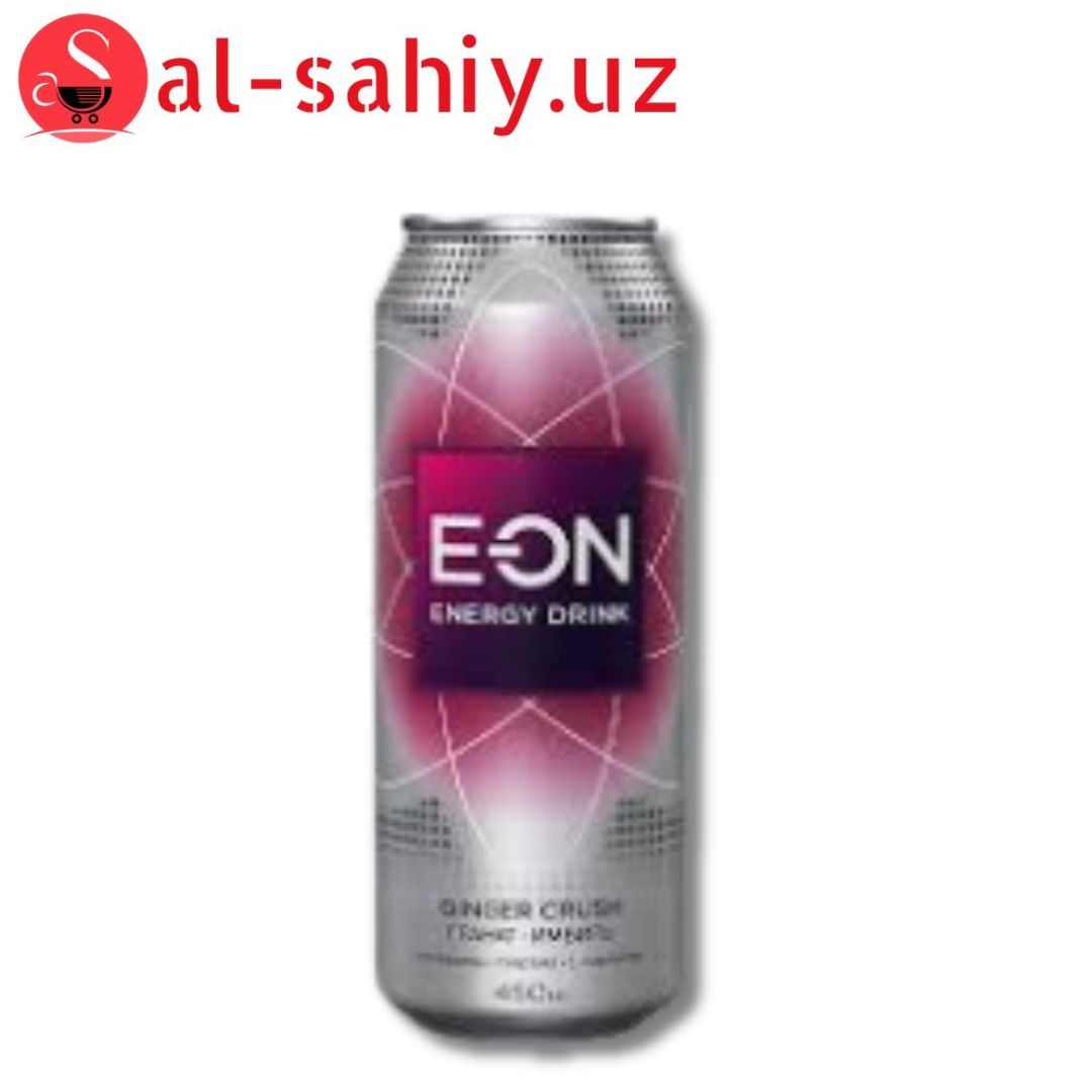 Энергетик E-ON GINGER CRUSH ж/б 450мл