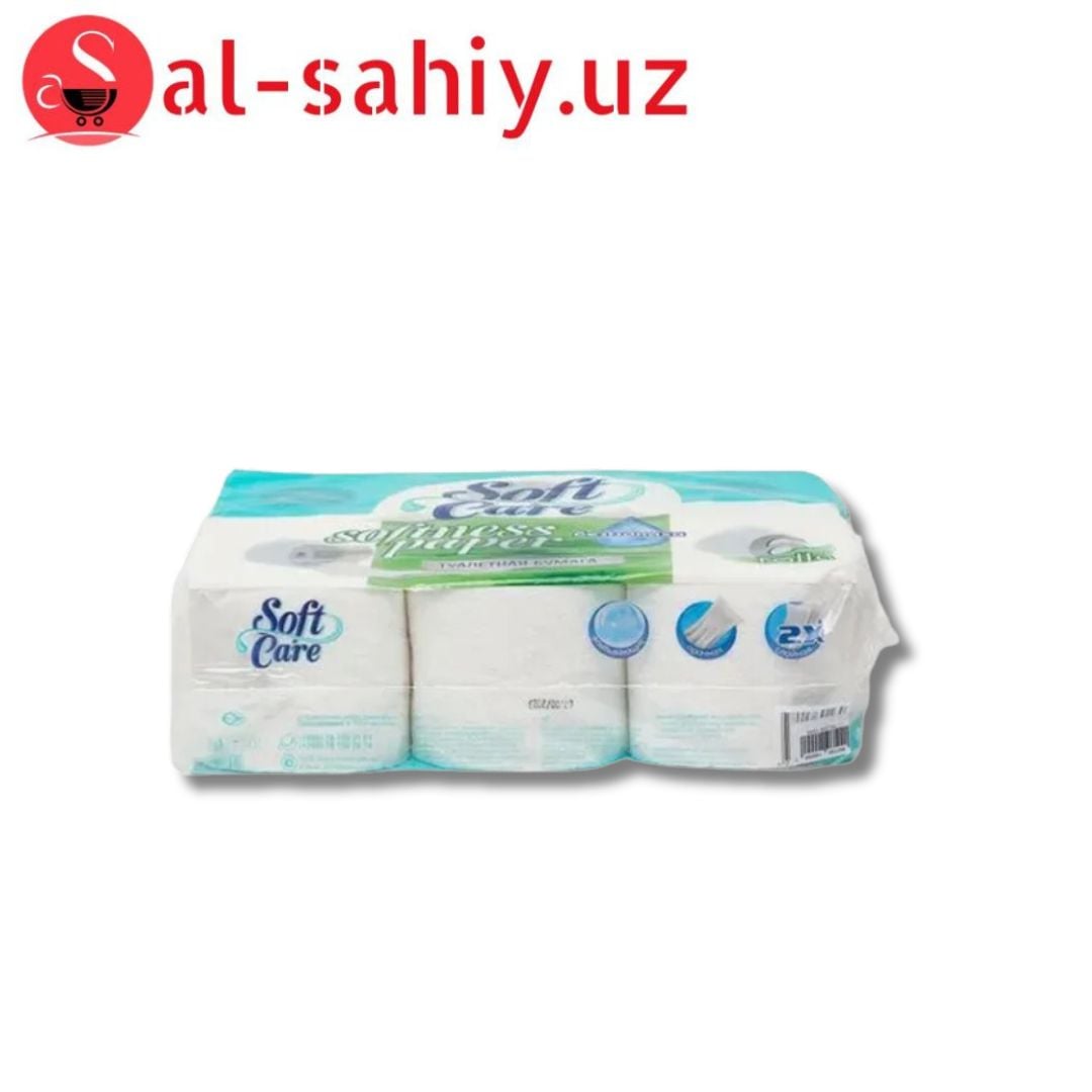 Туалетная бумага Soft Care Персик 6шт