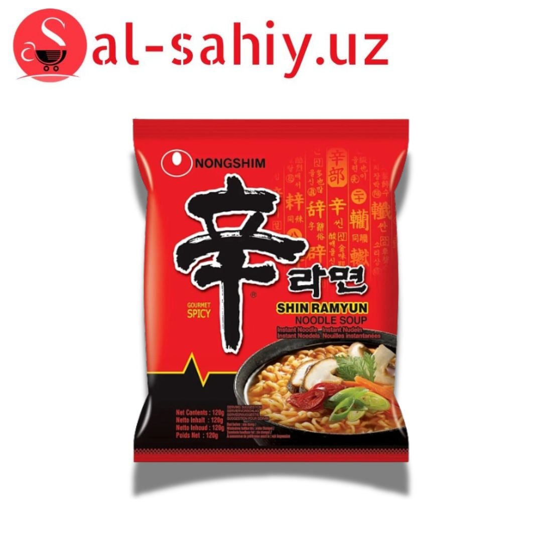 Готовый Блюда сыром "SHIN RAMYUN" 120гр