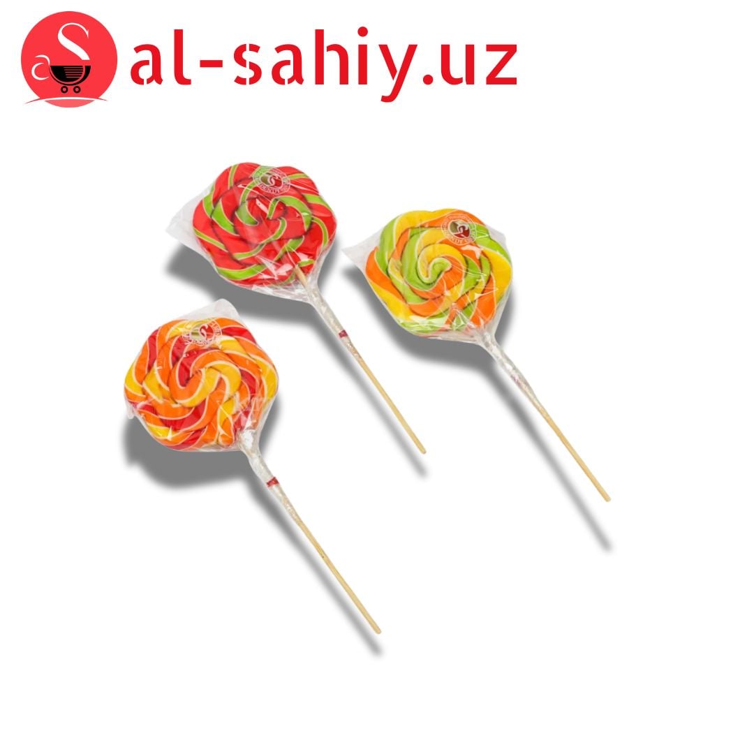 Леденцовая карамель на палочке Dendy Candy ЦВЕТОК 30 г