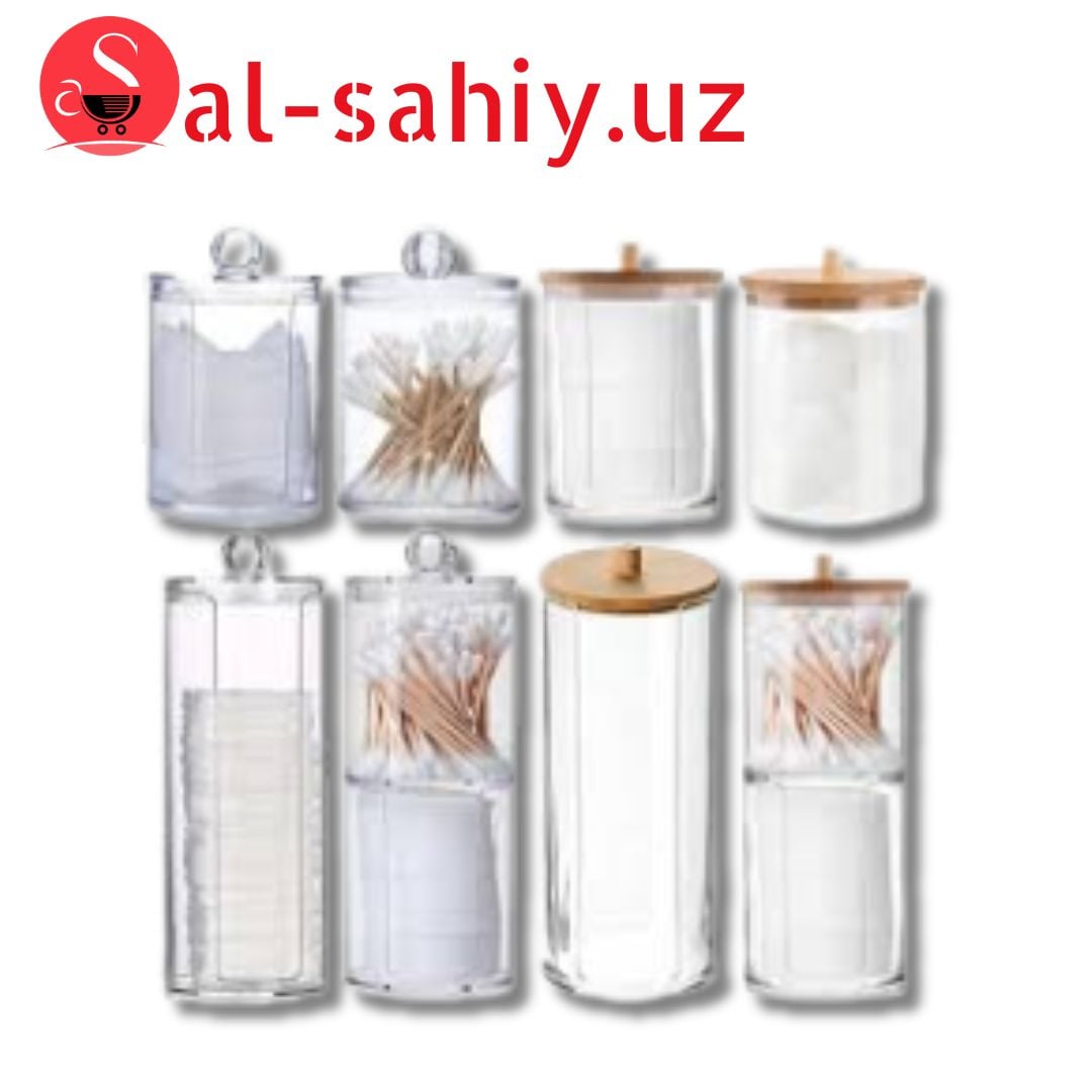 Органайзер для ухочистка и ватный диски Cosmetic Organayzer 8019