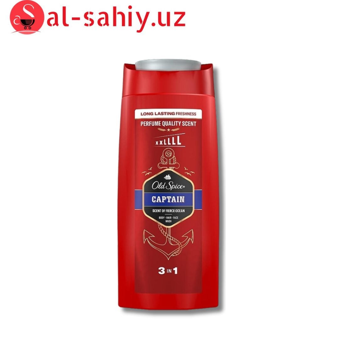 Old Spice =CAPTAIN= shower gel + shampoo 400 ml