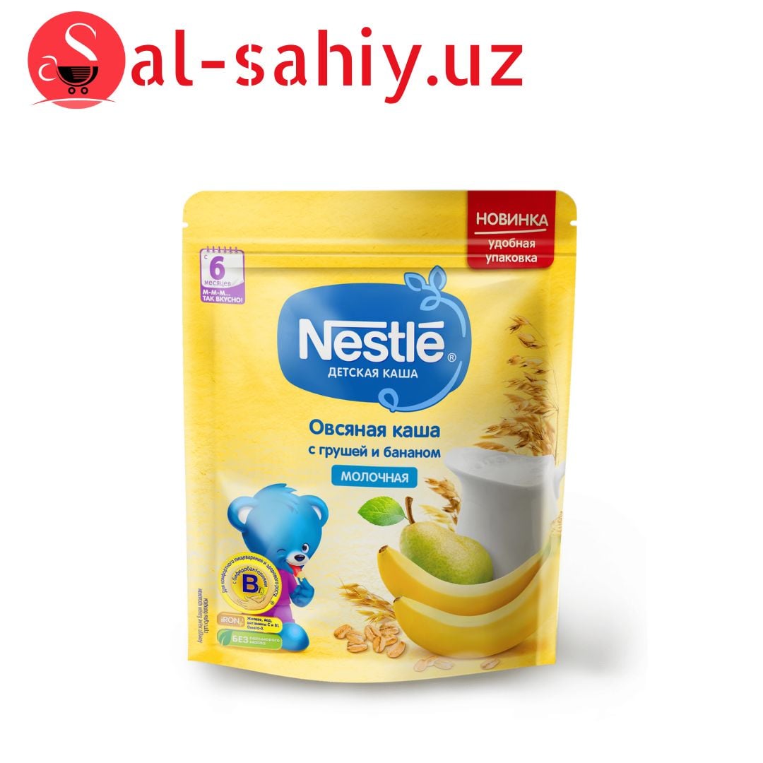 Nestle Каша Овс. гру. банан. 220гр