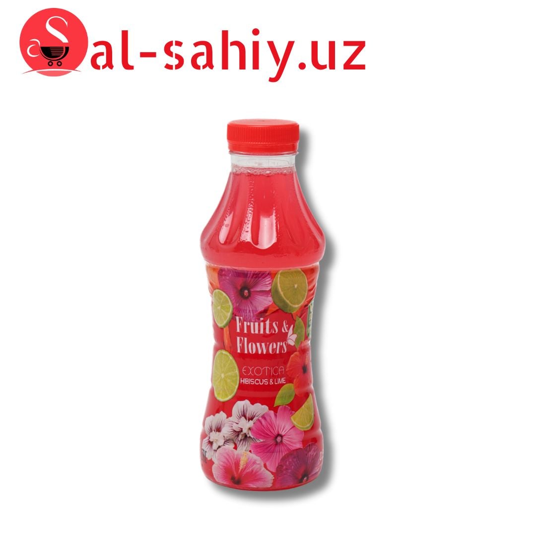 Напиток Fruits Flower Hibiscus Lime 0.5 л