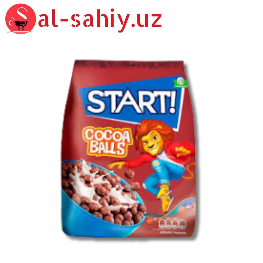 Завтраки сухие Шарики с какао Start! к/у 250г