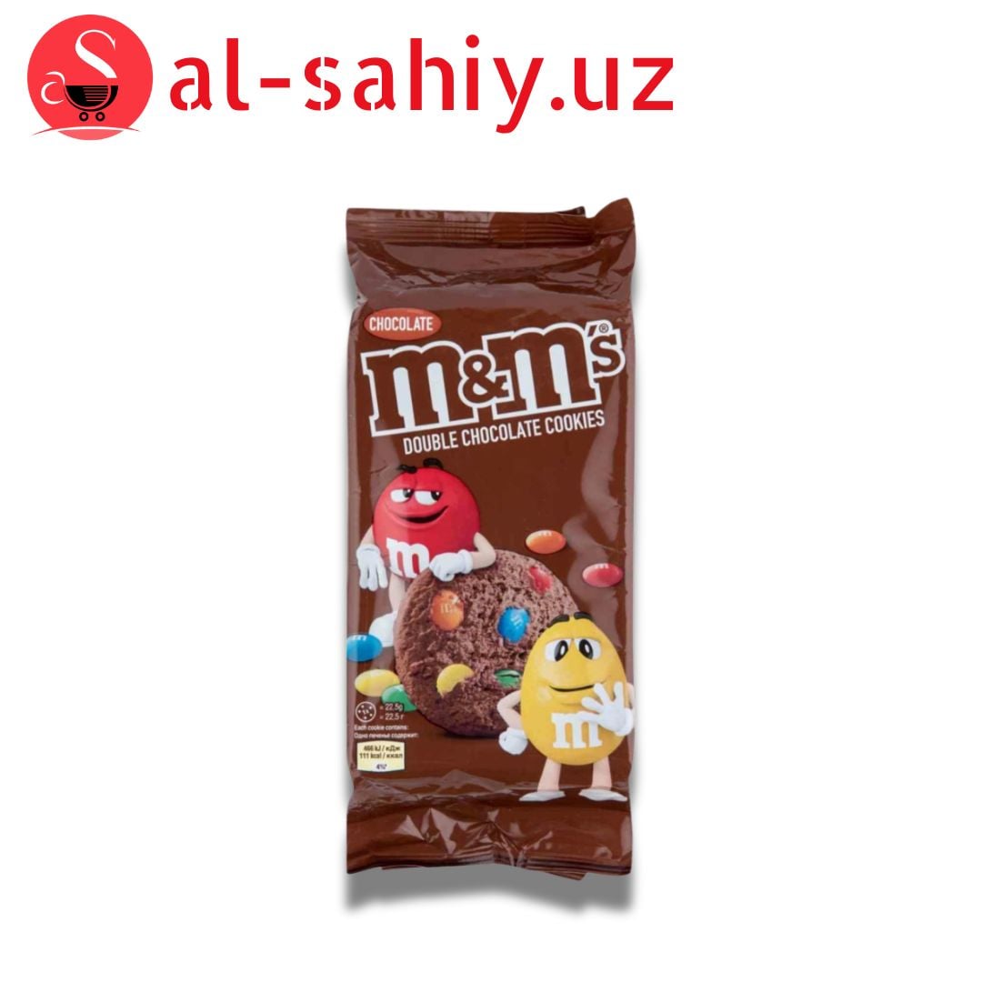 Печенье M&M's Cookies Double Chocolate 180 г