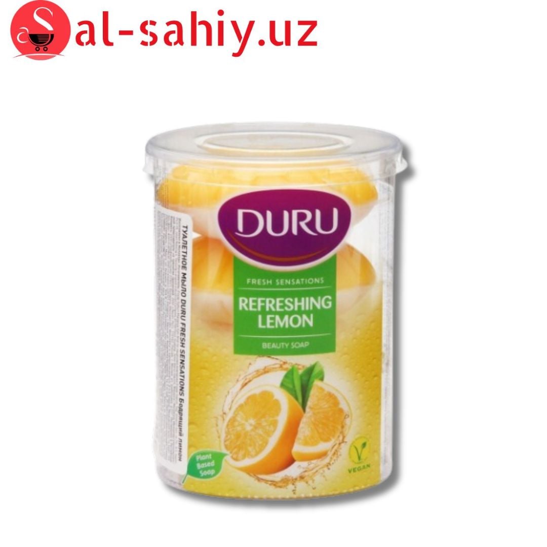 Мыло туалетное fresh sen limon 1+1 Duru 4x100г