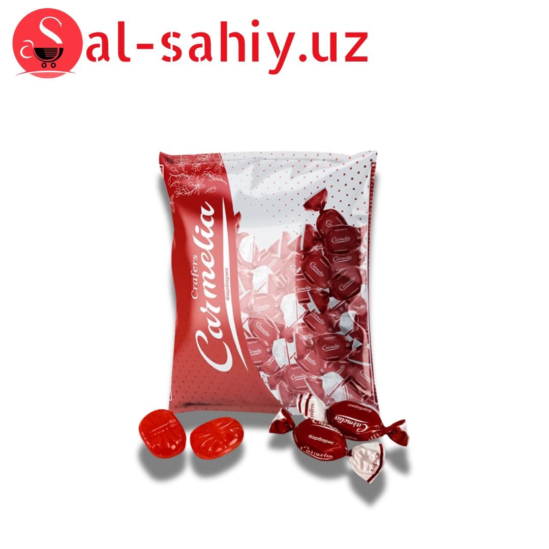 Конфеты карамель Crafers Caramel леденцовая Барбарис