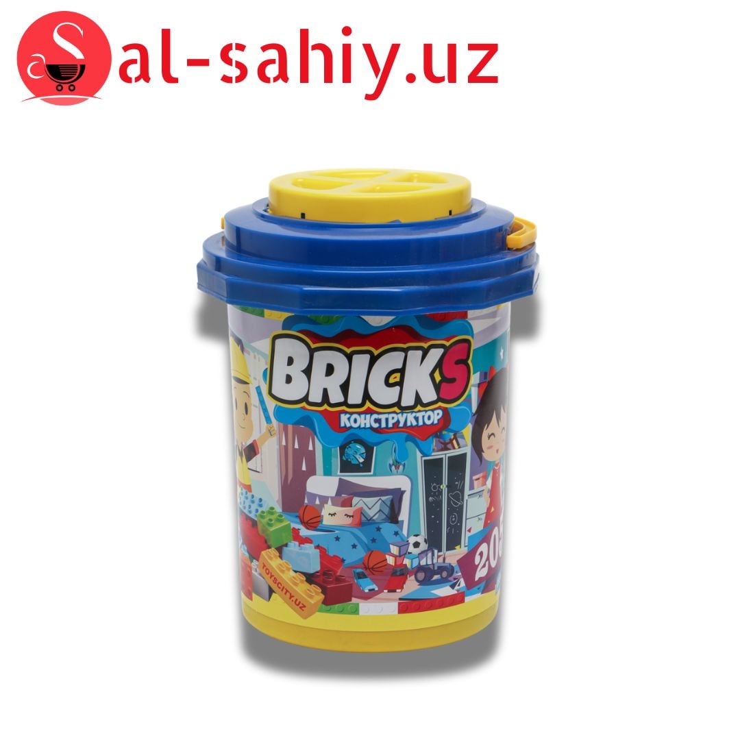 Игрушка - Ведро Лего 164 PIECES